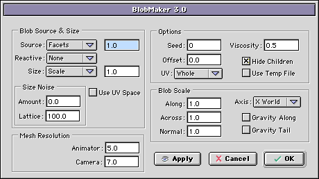 Konkeptoine BlobMaker Interface