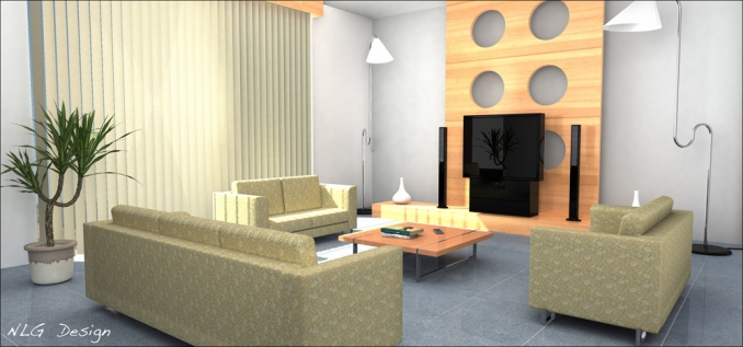 Interior_TV-Lounge - Created by Nigel Gilbert